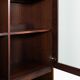 Armoire deux pièces en placage de noyer danois des années 1970