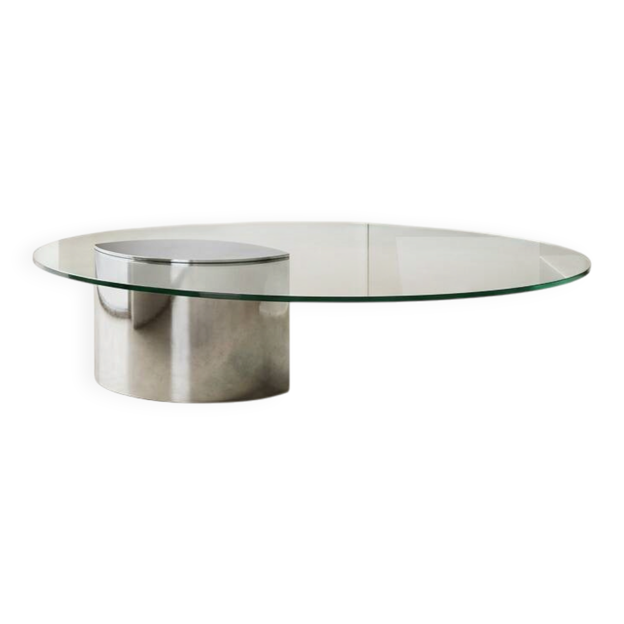 Italian coffee table "Lunario" by Cini Boeri for Gavina