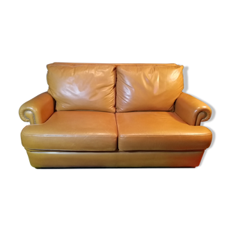 80s leather  sofa