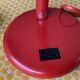 Design lamp space age red Bauhaus Style