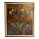 Oil on canvas still life with a red bouquet signed Bérard 20th century.