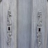 Relooked solid oak buffet