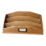 Wooden mail holder “my heart”