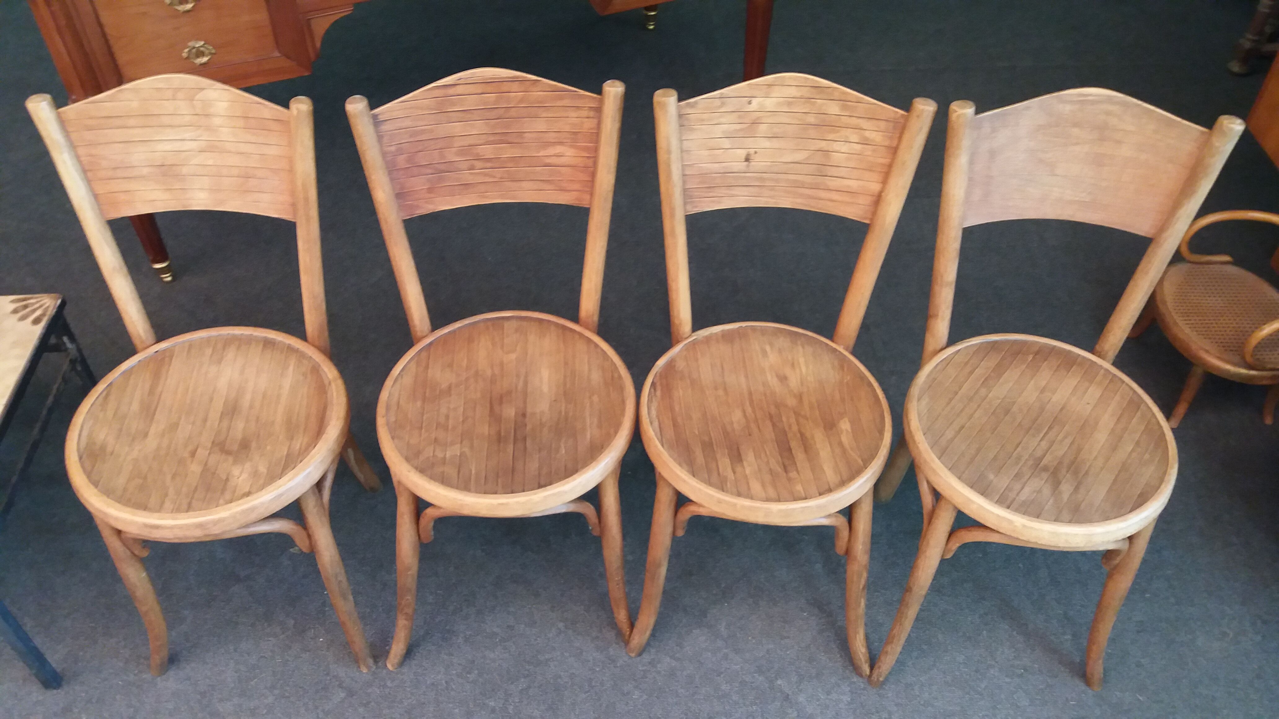 Set of 4 Fischel bistro chairs