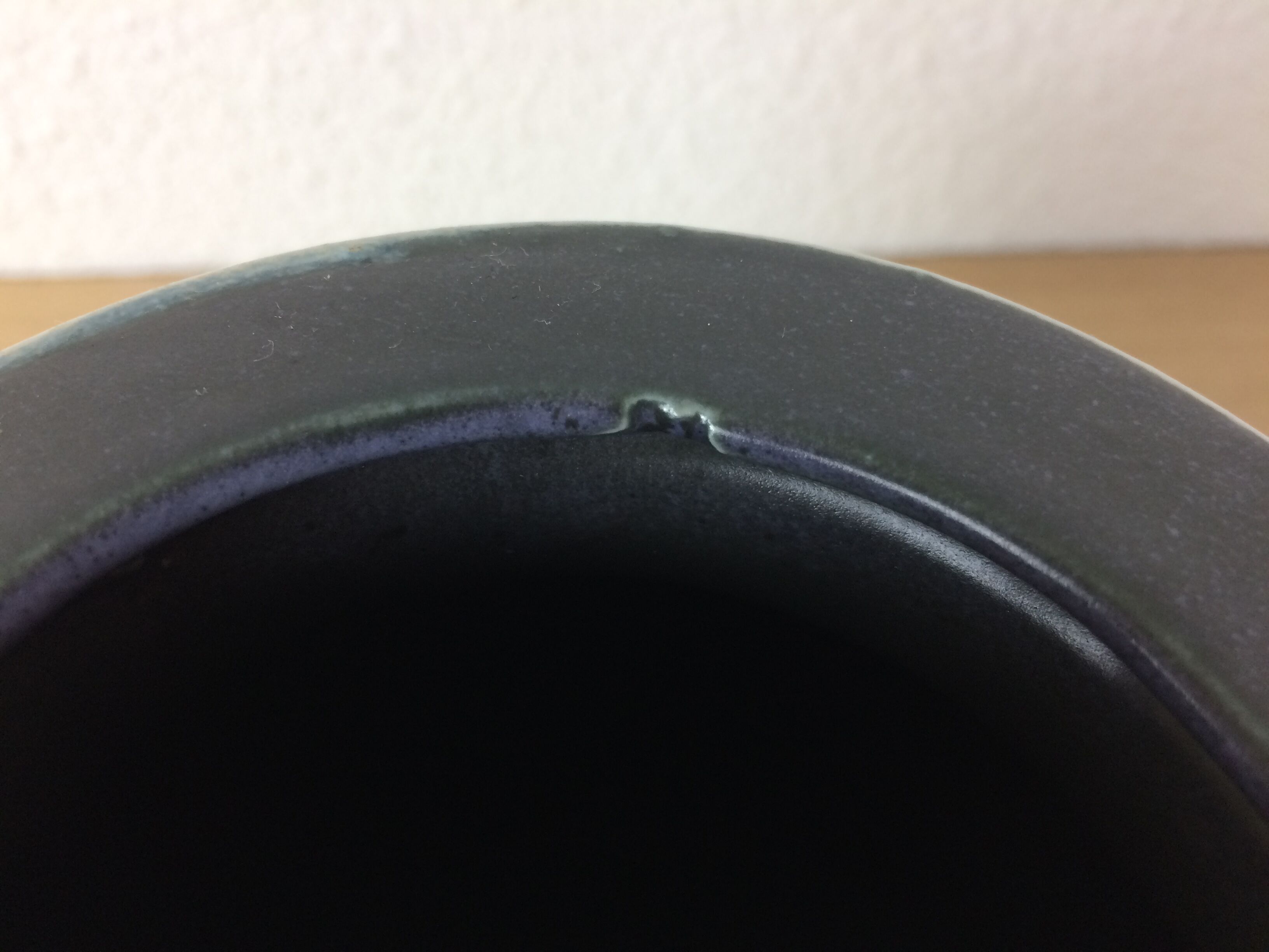 Modernist vase Lapid Israel, ceramics, 60s