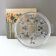 Vintage cake plate Walther Glas, 70s cake plate, OVP