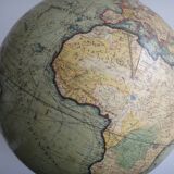 Earth globe l lebegue world map with cast 60cm paris xix