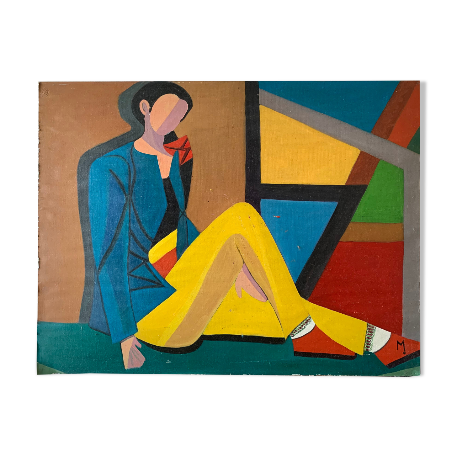 Oil on panel