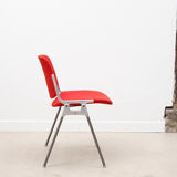 DSC 106 chair by G.Piretti for Castelli red