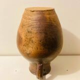 Impressive terracotta pitcher from the 19th century, entirely handmade.