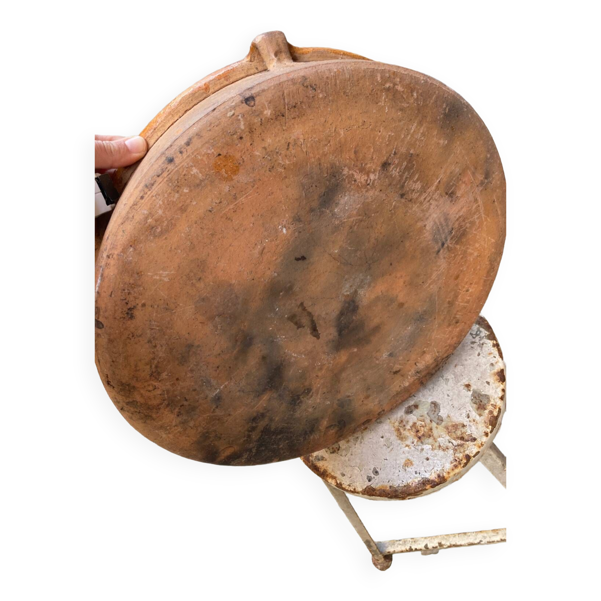 South-West glazed earthenware dish