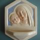 ancient holy water font Desvres Fourmaintraux earthenware