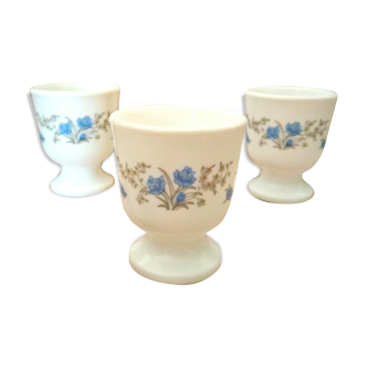 Lot of 3 bowopal cockroaches, myosotis décor, vintage, france, 60s/70s