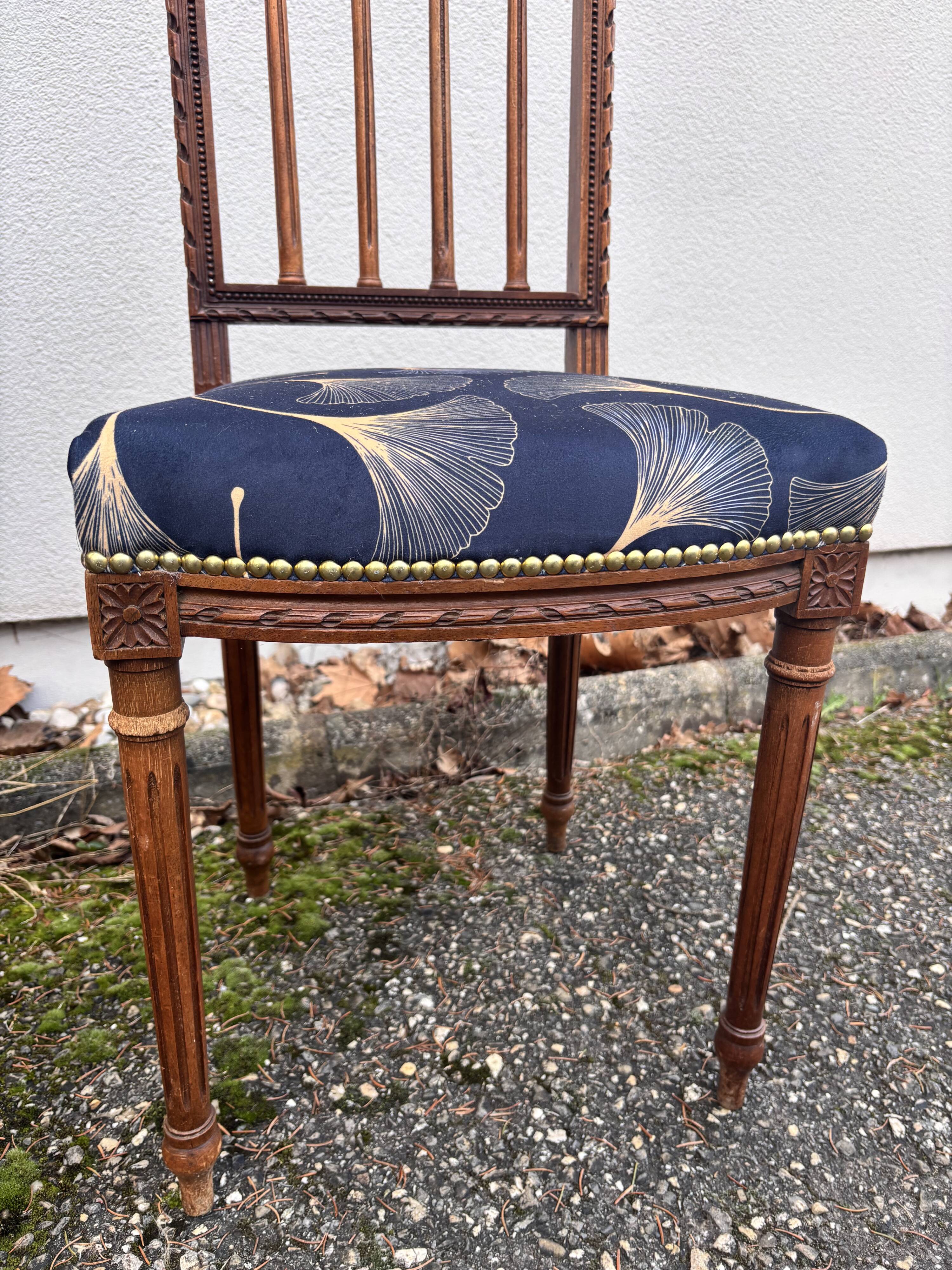 Pair of Louis XVI chairs