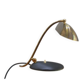 Vintage piano lamp, brass, 1960s, JBS