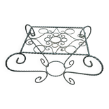 Wrought iron coffee table