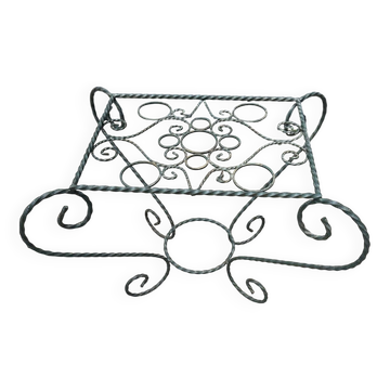 Wrought iron coffee table
