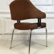 Paire de fauteuils conférence vintage