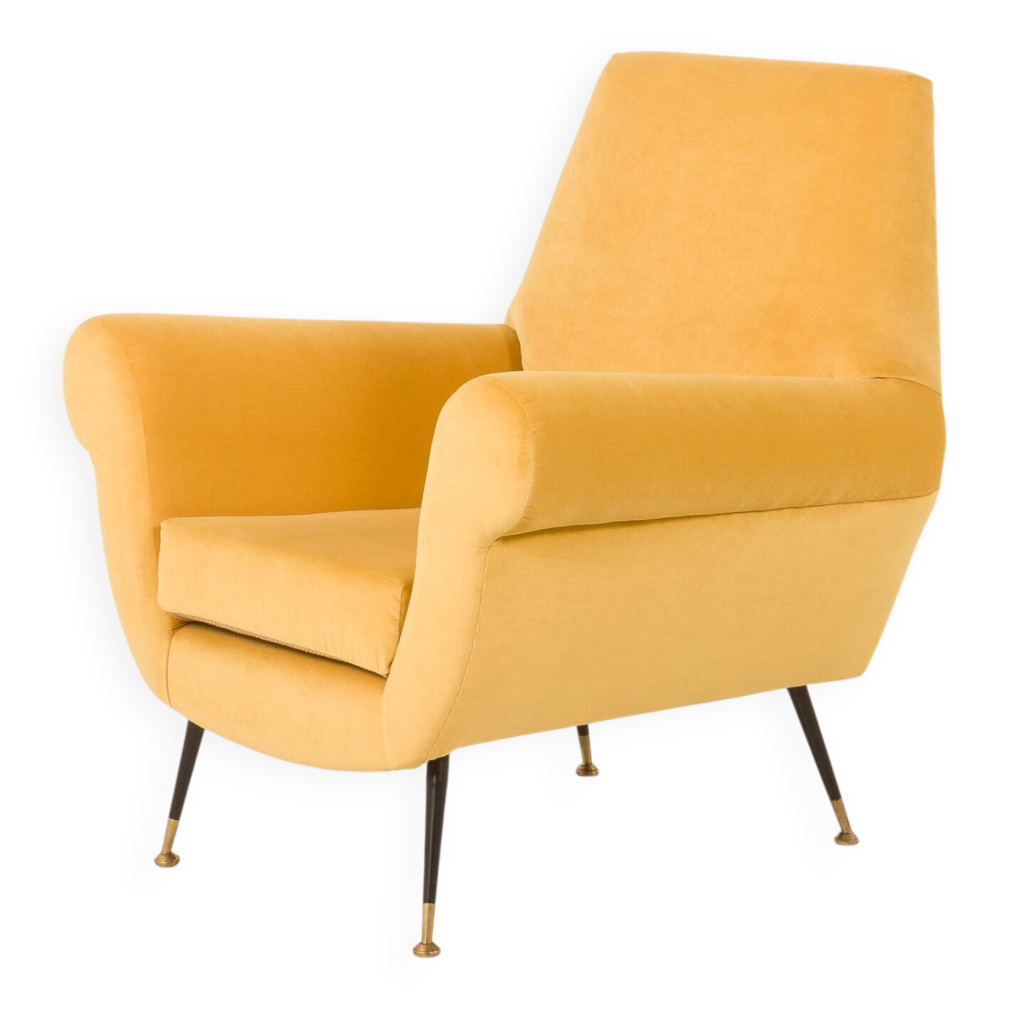 Gigi Radice mid century lounge chair for Minotti, Italy 1950s