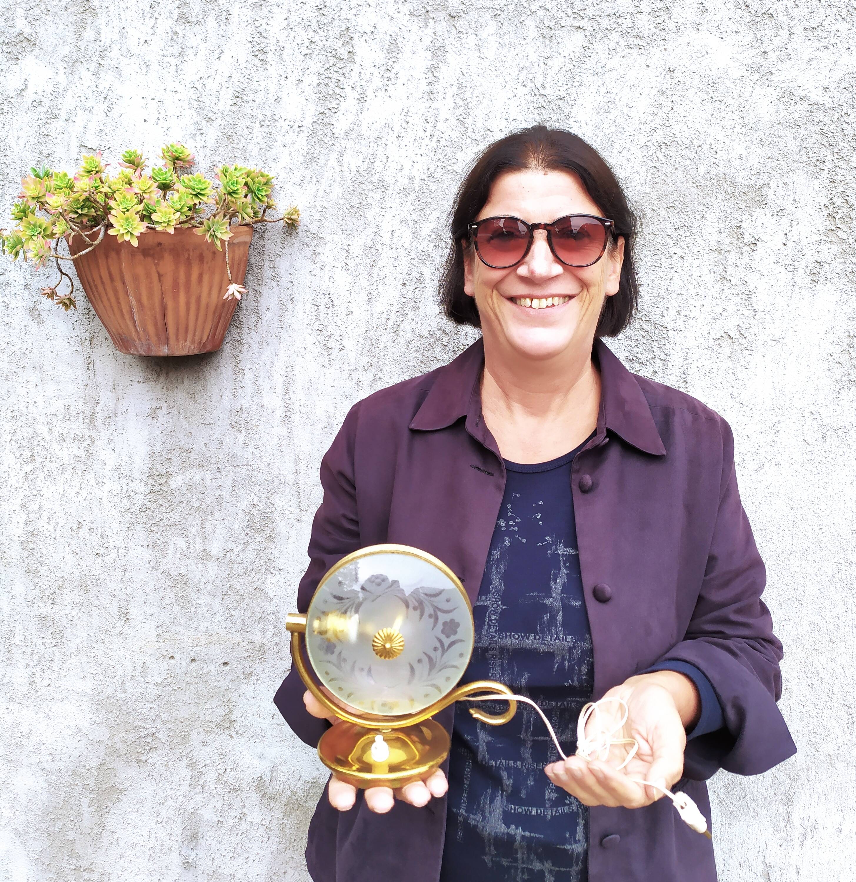 Lampes de table, années 1940, lot de 2