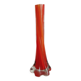 Vase orange vintage