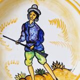 Ceramic Dish XIX Century, Arts and Crafts