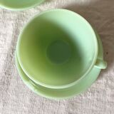 New Duralex opaline cups, 50s-60s