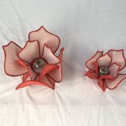 Ensemble de lampes suspendues en tissu Lotus