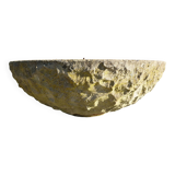 Large brutalist design garden planter bowl, germany 1960s