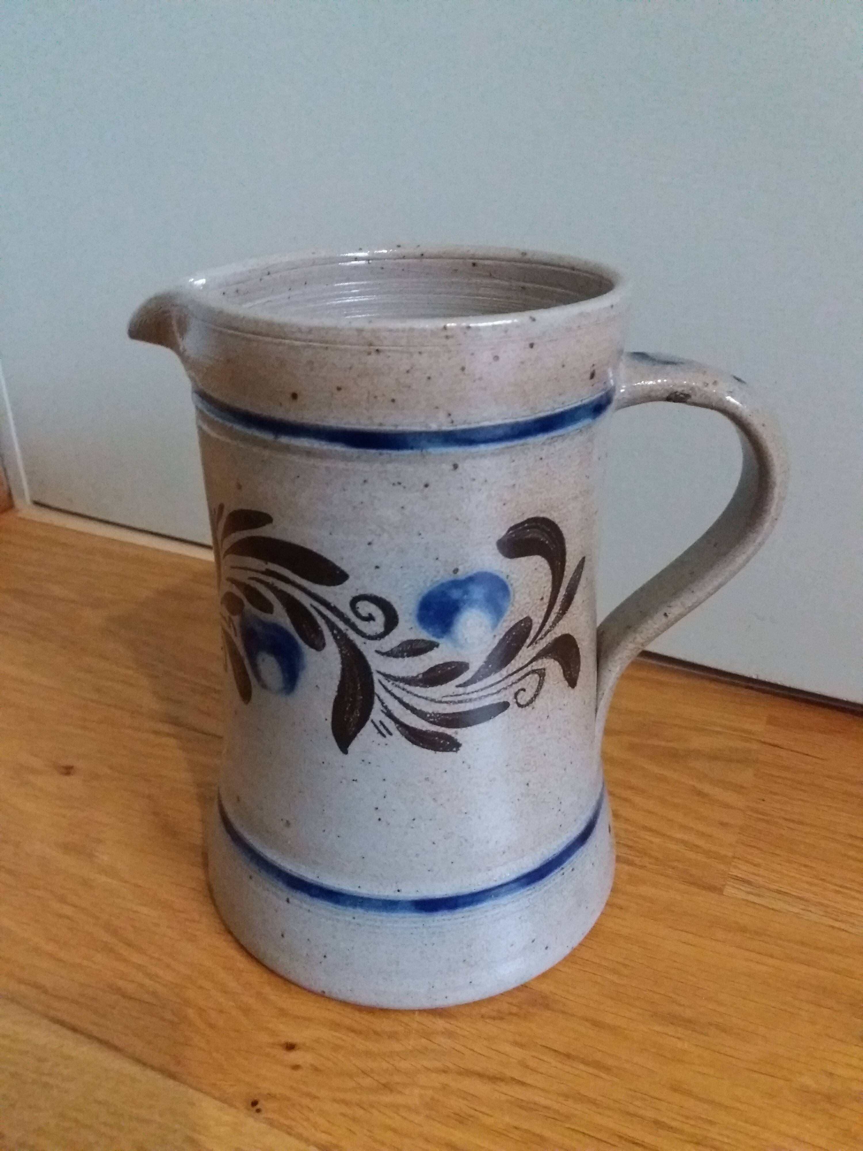 Stoneware jug from Alsace