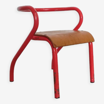 Chaise enfant Jacques Hitier vintage