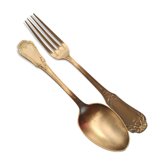 Silver metal cutlery SAM LUX