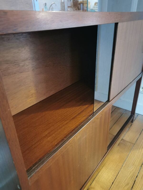 Bibliothèque Vitrine bibus année 50