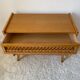 Vintage rattan chest of drawers