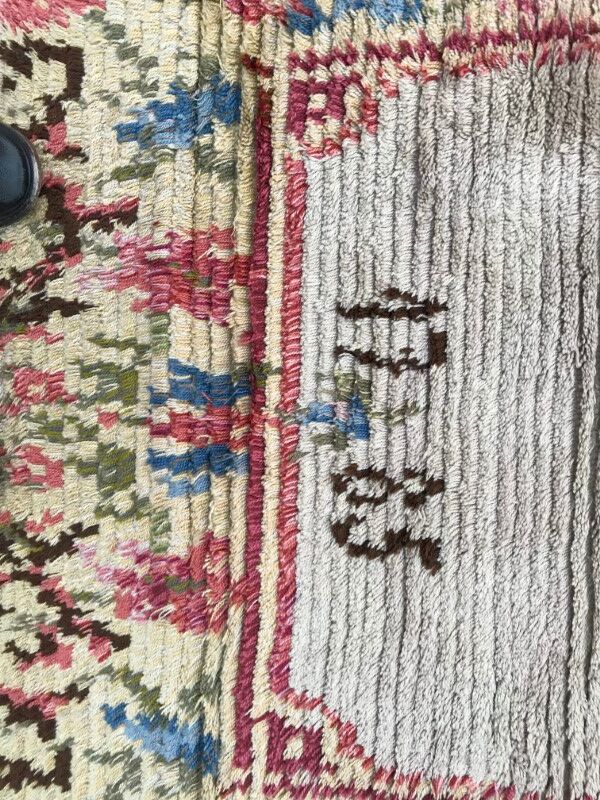 100 X 258 CM hand made Swedish former hallway carpet