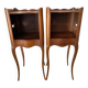 Pair of old louis XV style bedside tables