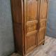 Louis XIV period wardrobe in solid oak, decorated with superb carvings