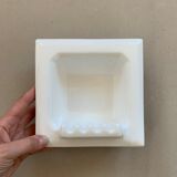 Built-in ceramic wall soap dish