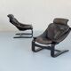 Paire de fauteuils Kroken , Nelo Suède année 70