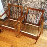 Pair of Scandinavian armchairs