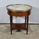 Mahogany Bouillotte Table, Louis XVI style – Late 19th century