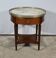 Table bouillotte en acajou, style Louis XVI, fin XIXème