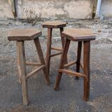 Brutalist stools 1970
