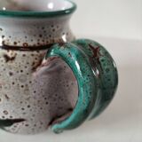 Pitcher with thistle motif by André Georges Pougues les Eaux