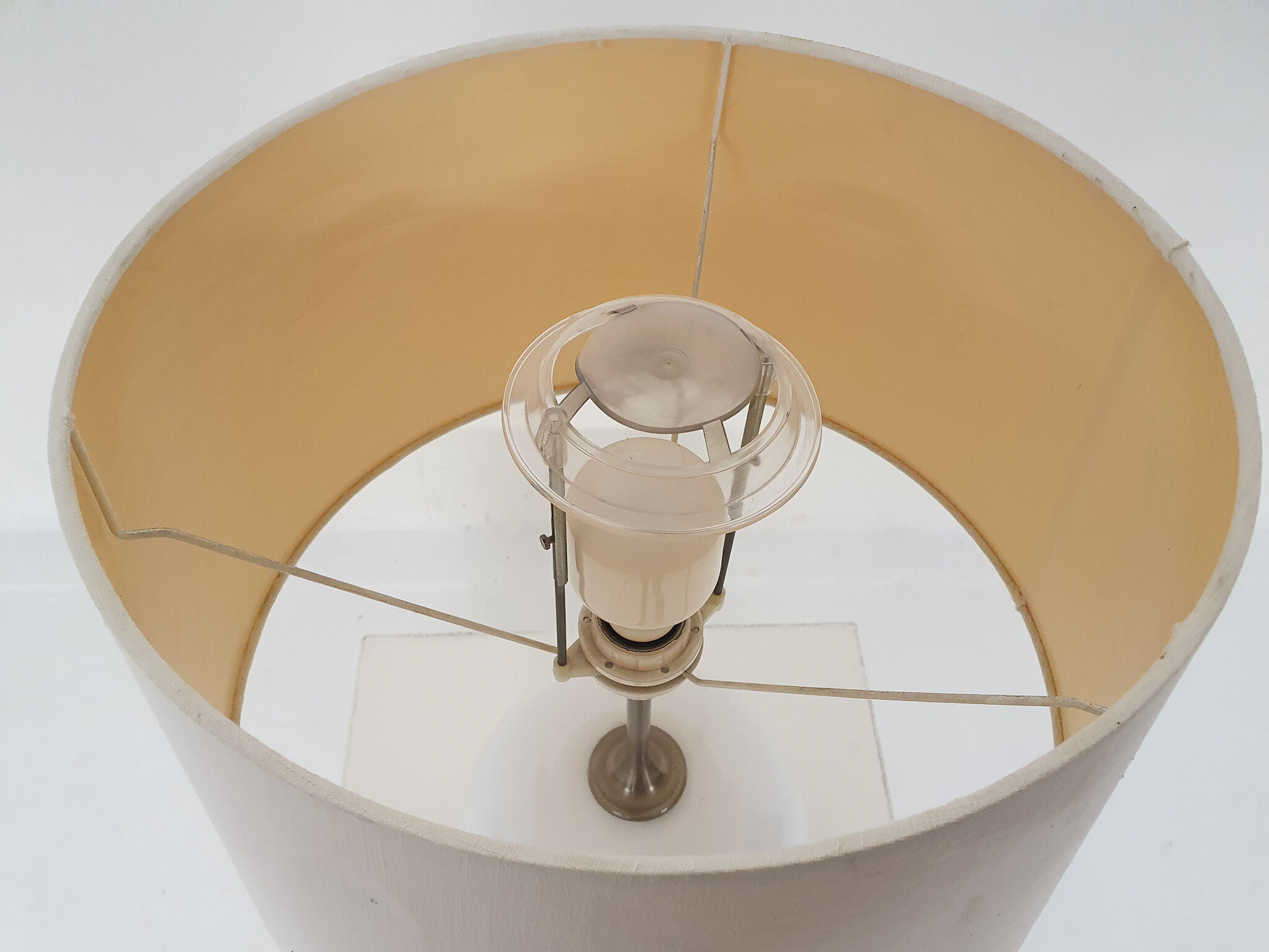 Michale Bang "Sakura" glass table light for Holmegaard, Denmark 1980's