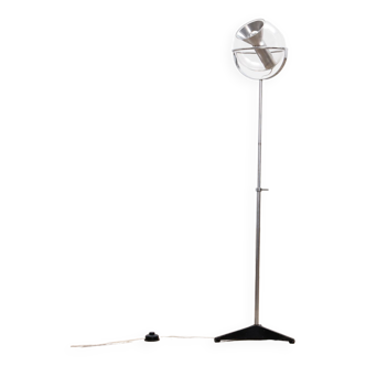 Vintage Dutch design Globe Floor lamp Frank Ligtelijn Raak, 1960