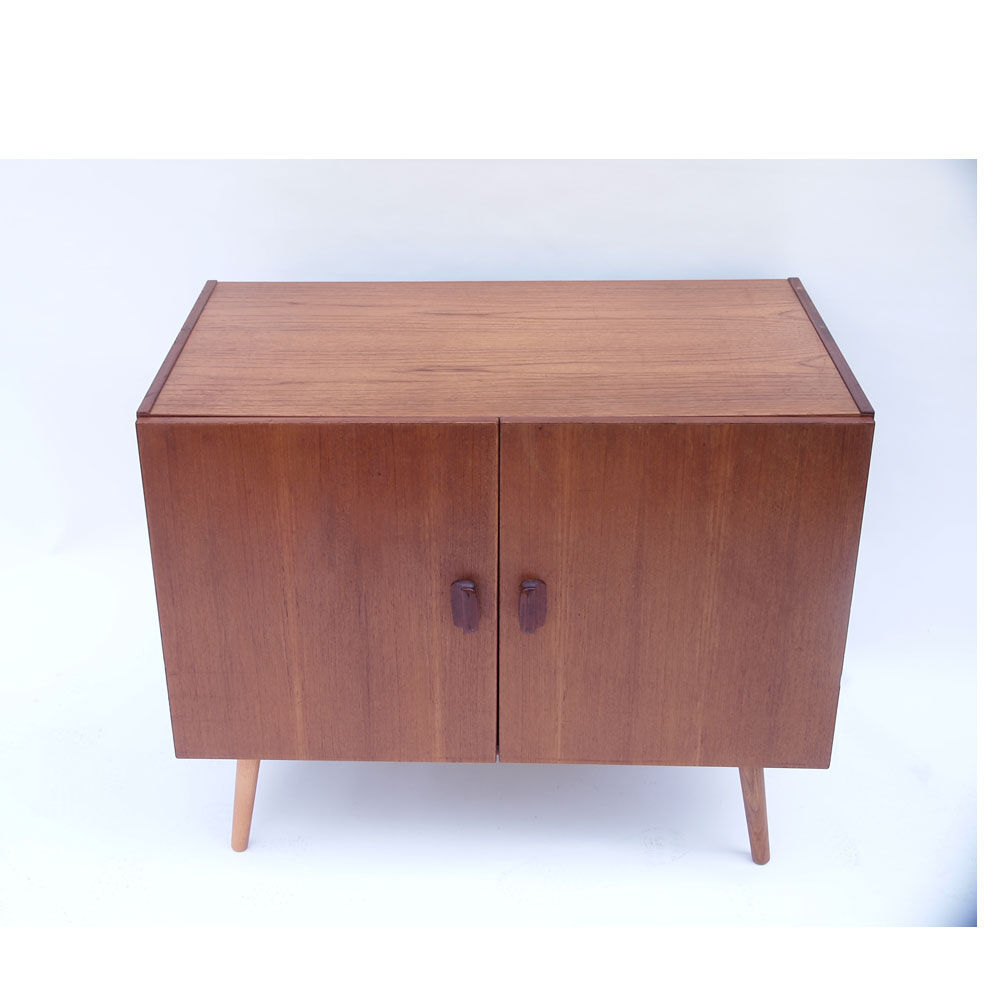Small vintage Scandinavian enfilade, swinging doors