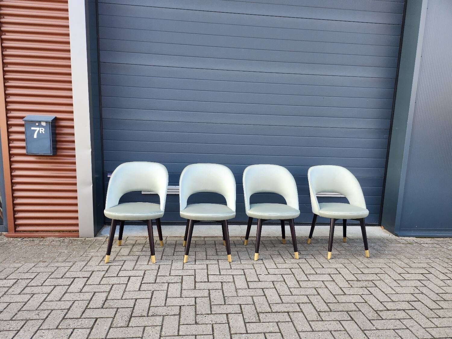 Baxter - 4x Colette chair  by Roberto Lazzeroni