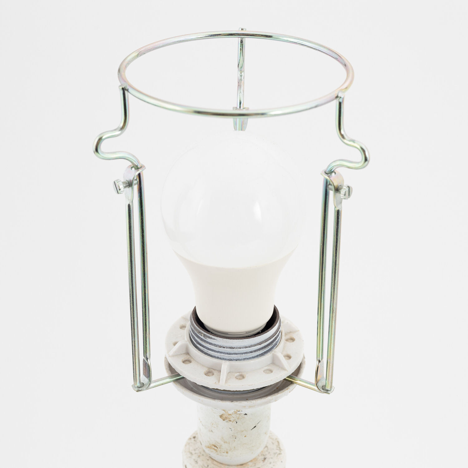 Pair of ceramic tble lights, Bitossi, Italy