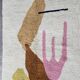 Handmade Berber rug in pure wool 2.5x1.5 m